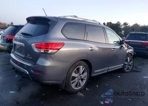 2015 Nissan Pathfinder S из США, поврежденный, VIN 5N1AR2MM7FC605364